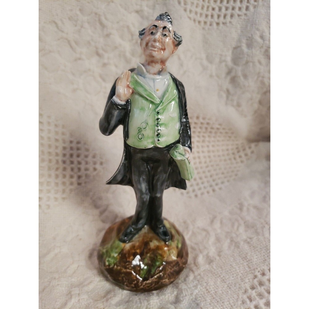 Vtg Grimwades Dickens Character Mr. Pecksniff Figurine England